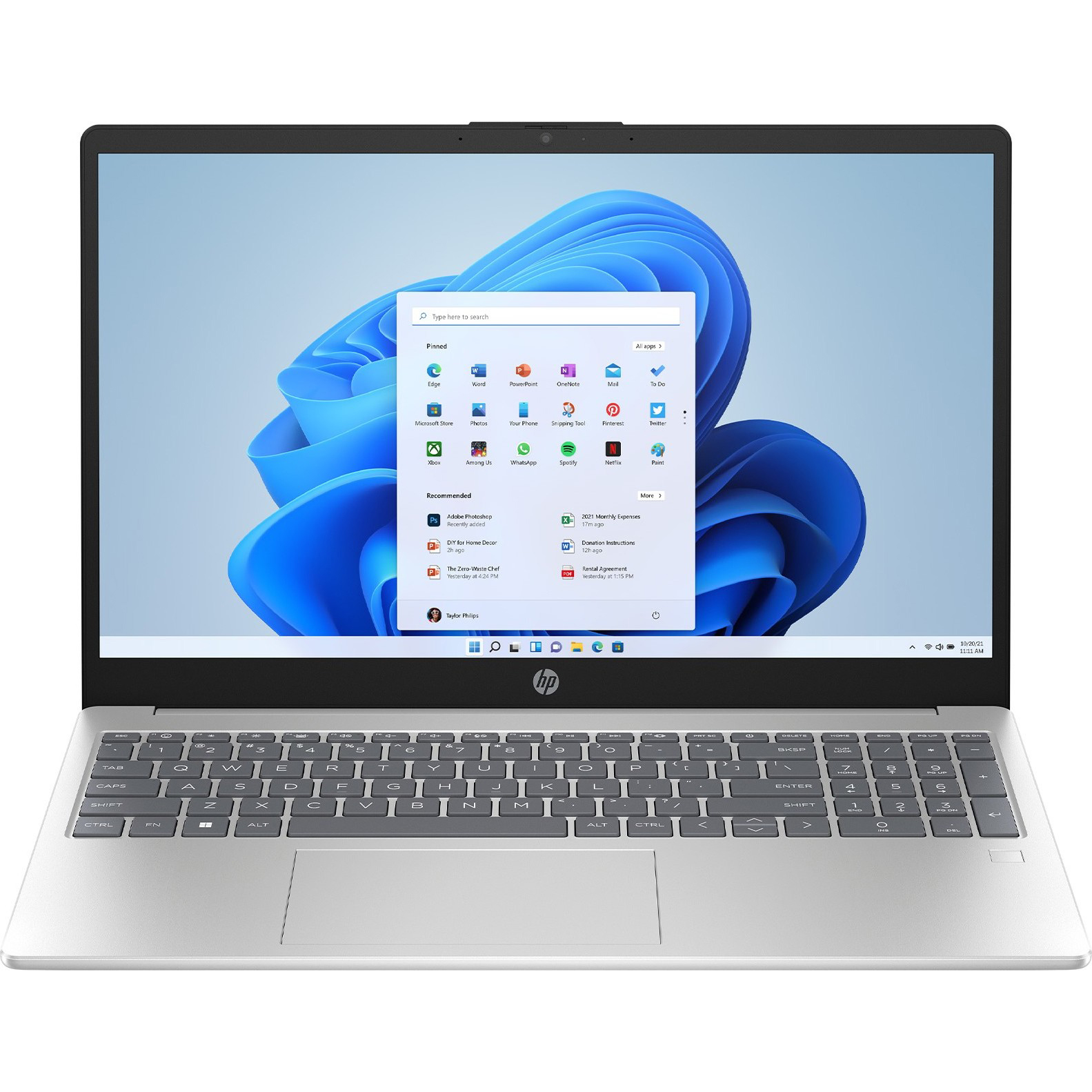 Ноутбук HP 15-fc0245ua (C79H7EA) Silver